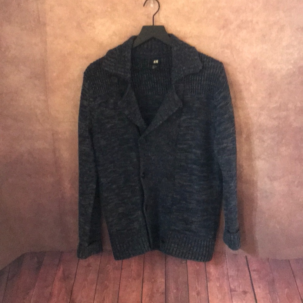 H&M Blue Cardigan